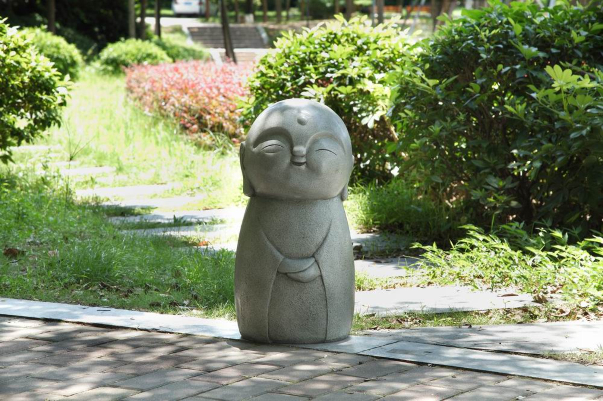 Hi-Line Gift Ltd. Smiling Lucky Japanese Jizo Statue